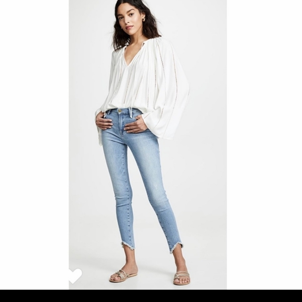 Frame le high skinny in Floyd jeans